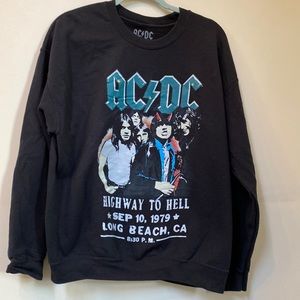 AC/DC Highway to Hell black sweatshirt!!!
